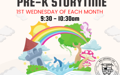 1st Wednesday Pre-K Storytime